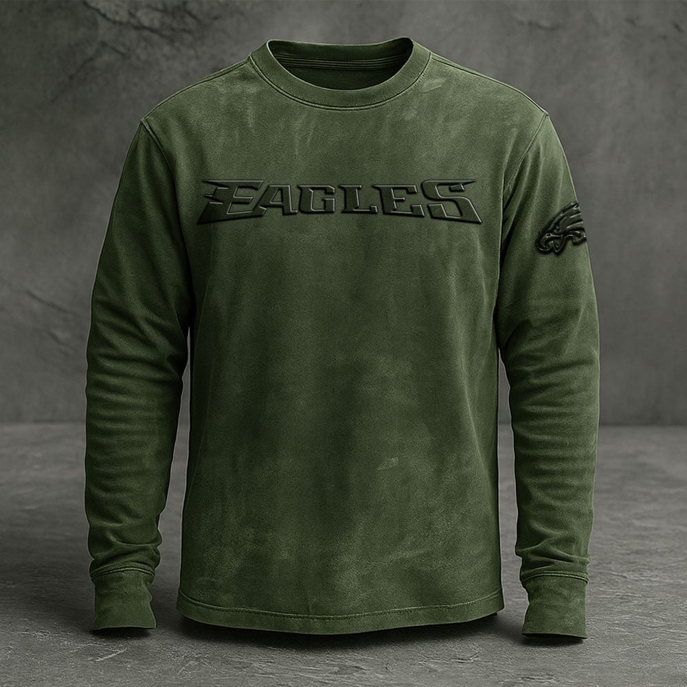 PHI x NFL Embossed SweatShirt DATND TANTD KAN