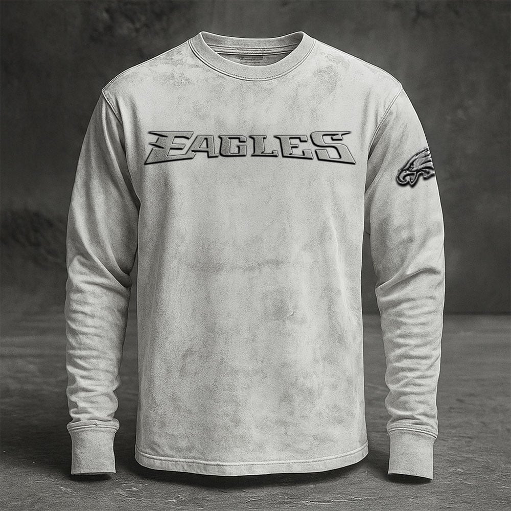 PHI x NFL Embossed SweatShirt DATND TANTD