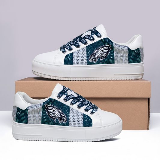 PHI x NFL Lace-Up Sparkle Sneaker DatND DVT