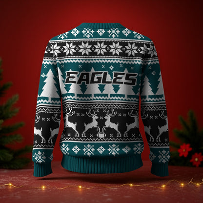 PHI x NFL Premium Ugly Christmas Sweater DatND DVT