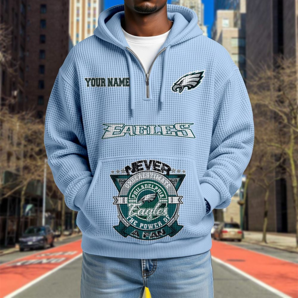 PHI x NFL Waffle Hoodie DATND TANTD