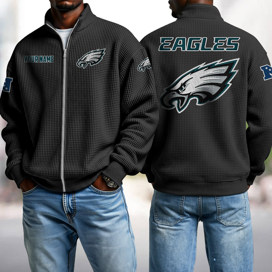 PHI x NFL Waffle Zip-Up Sweatshirt DatND DVT