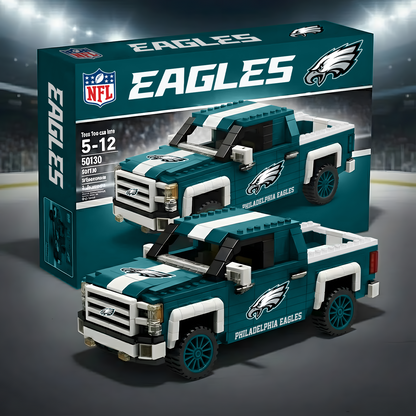 NFL 3D Racing Truck Model Building Block Set 0212 NAK NHT