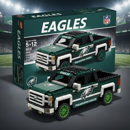 NFL 3D Racing Truck Model Building Block Set 2011 V1 NAK NHT