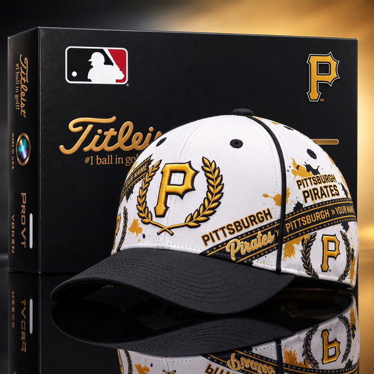 PIT X MLB Baseball Cap – Personalized Name Team Heritage Cap