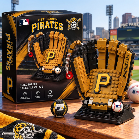PIT X MLB Teams Baseball Glove Building Block Set