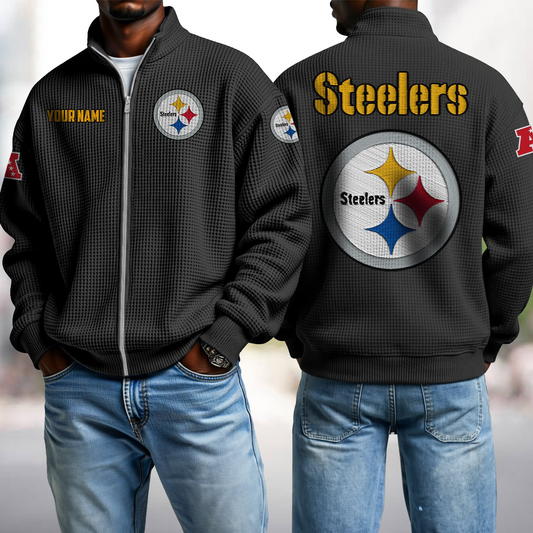 PIT x NFL Waffle Zip-Up Sweatshirt DatND DVT