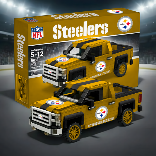 PIT X NFL 3D Racing Truck Model Building Block Set 0212 NAK NHT