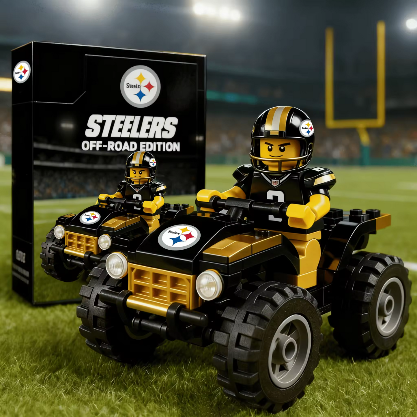 NFL Team Off-Road Vehicle Building Block Set 2411 V1 NAK NHT