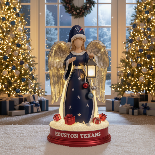 PREMIUM Holiday x HOU Guardian Angel Statue Led light - Festive Home Decor NDT NHM