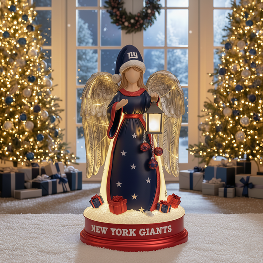 PREMIUM Holiday x NYG Guardian Angel Statue Led light - Festive Home Decor NDT NHM