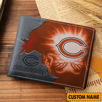 PREMIUM NFL X CHI WALLET FOR FAN NEW ARRIVAL 2025 NDT NHM