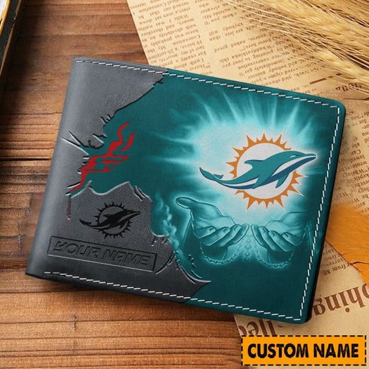 PREMIUM NFL X MIA WALLET FOR FAN NEW ARRIVAL 2025 NDT NHM