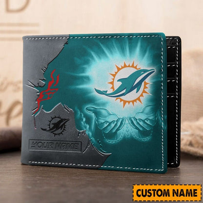 PREMIUM NFL X MIA WALLET FOR FAN NEW ARRIVAL 2025 NDT NHM