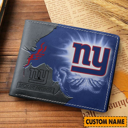 PREMIUM NFL X NYG WALLET FOR FAN NEW ARRIVAL 2025 NDT NHM