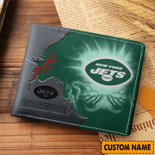 PREMIUM NFL X NYJ WALLET FOR FAN NEW ARRIVAL 2025 NDT NHM