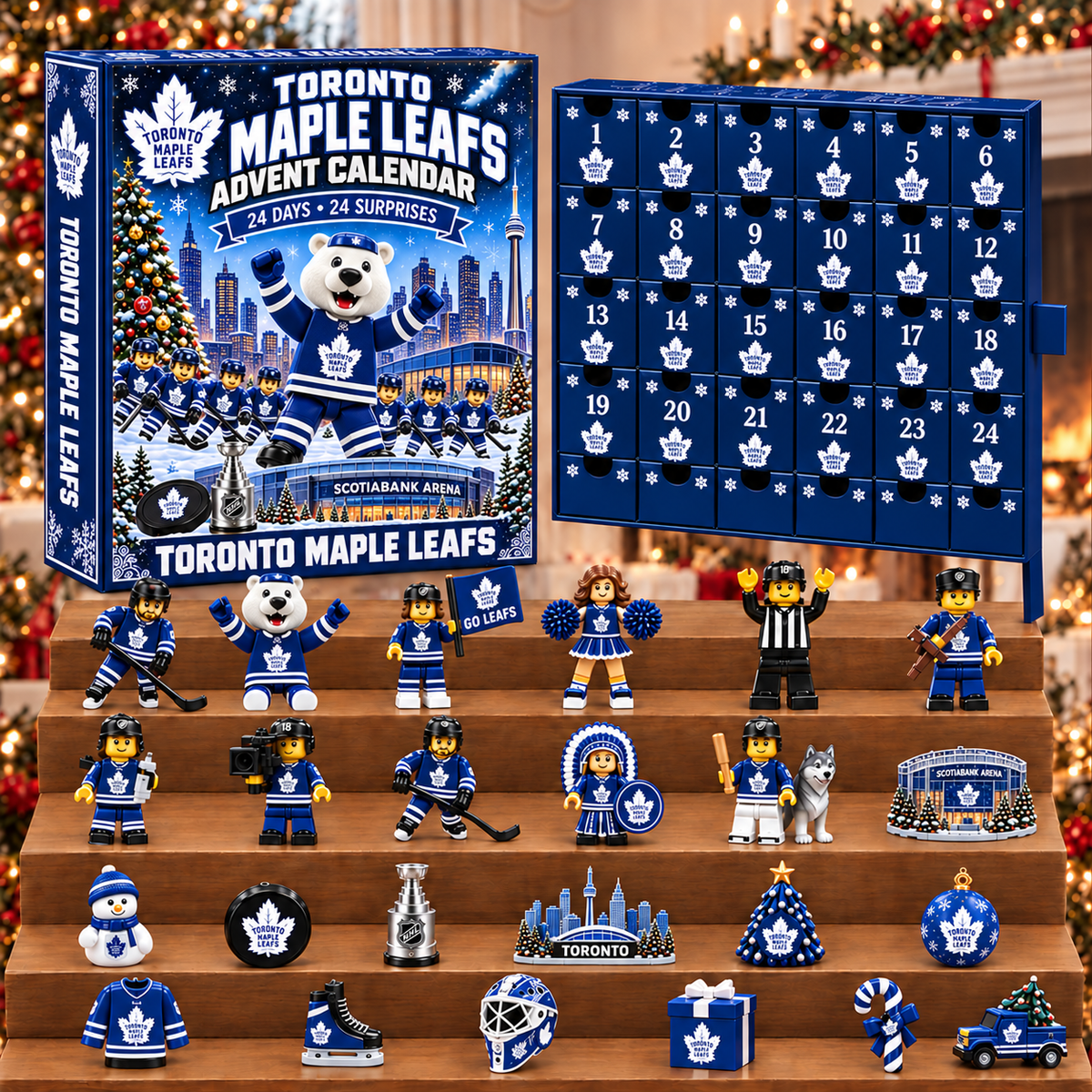 PREMIUM NHL X TOR 24-Day Game Day Surprise Countdown V3 Advent Calendar