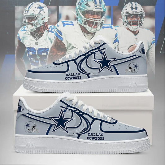 PREMIUM NFL X DAL LIMITED EDITION AF1 SHOES NDT NHM 221125