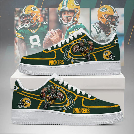 PREMIUM NFL X GB LIMITED EDITION AF1 SHOES NDT NHM 221125