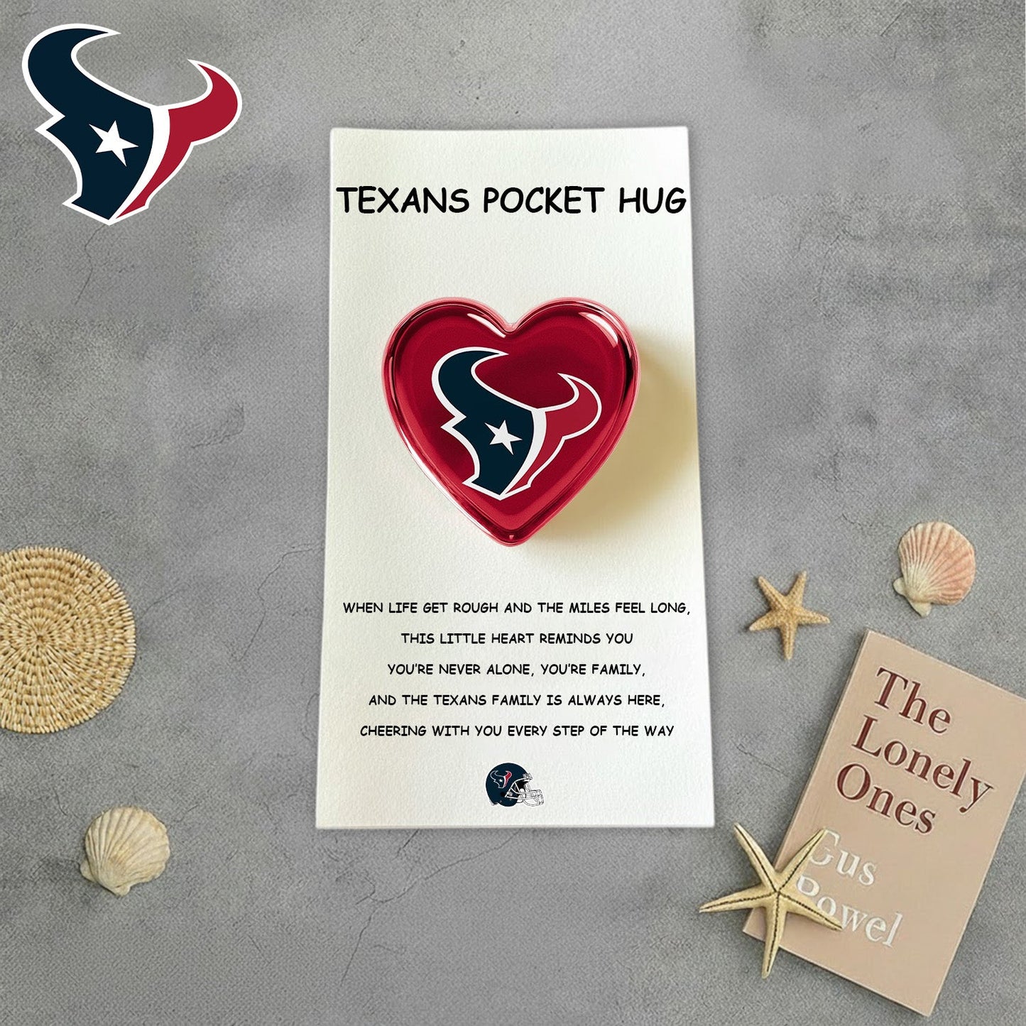 PREMIUM NFL X HOU POCKET HEART V2 NDT NHM 0111