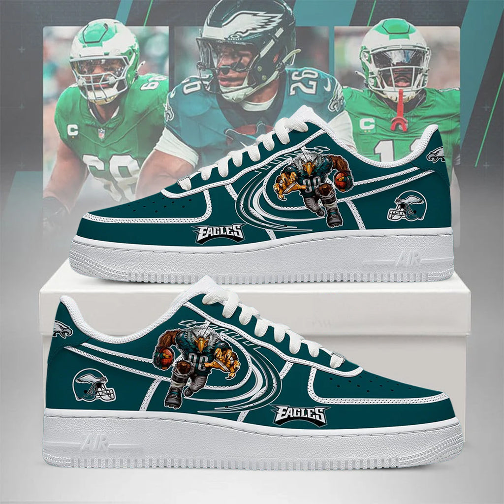 PREMIUM NFL X PHI LIMITED EDITION AF1 SHOES NDT NHM 221125