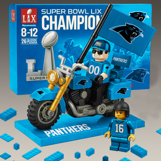 PREMIUM NFL x CAR Building Blocks Bike Toy Set NDT NHM 181125