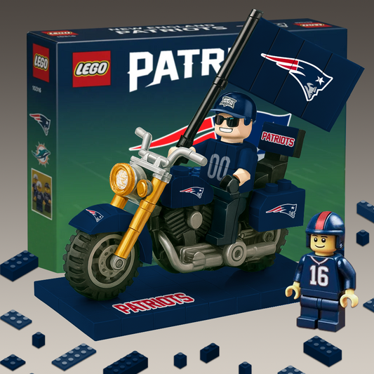 PREMIUM NFL x NEP Building Blocks Bike Toy Set NDT TDT 181125