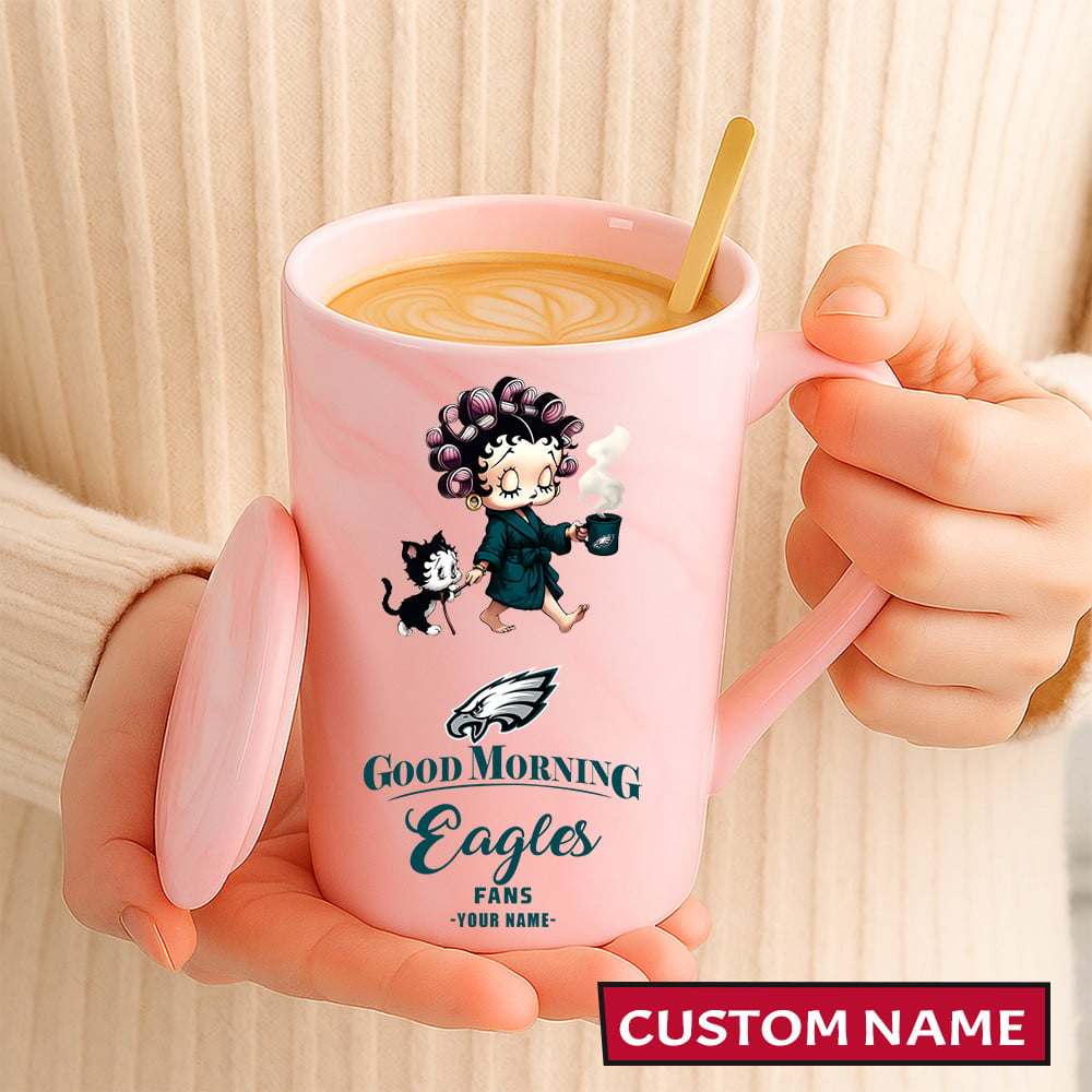 PREMIUM NFL X PHI  Personalized Ceramic Women Coffee Mug NDT TDT 181125