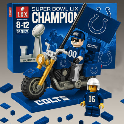 PREMIUM All TEAM NFL BUIDING  BLOCKS BIKE TOY SET NDT  181125