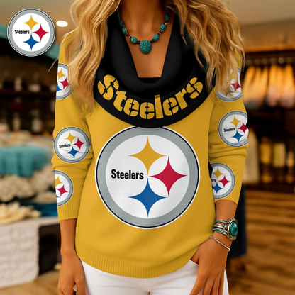 PS Premium NFL Fan Cowl Neck Sweater 3D Shirt DDT NTL