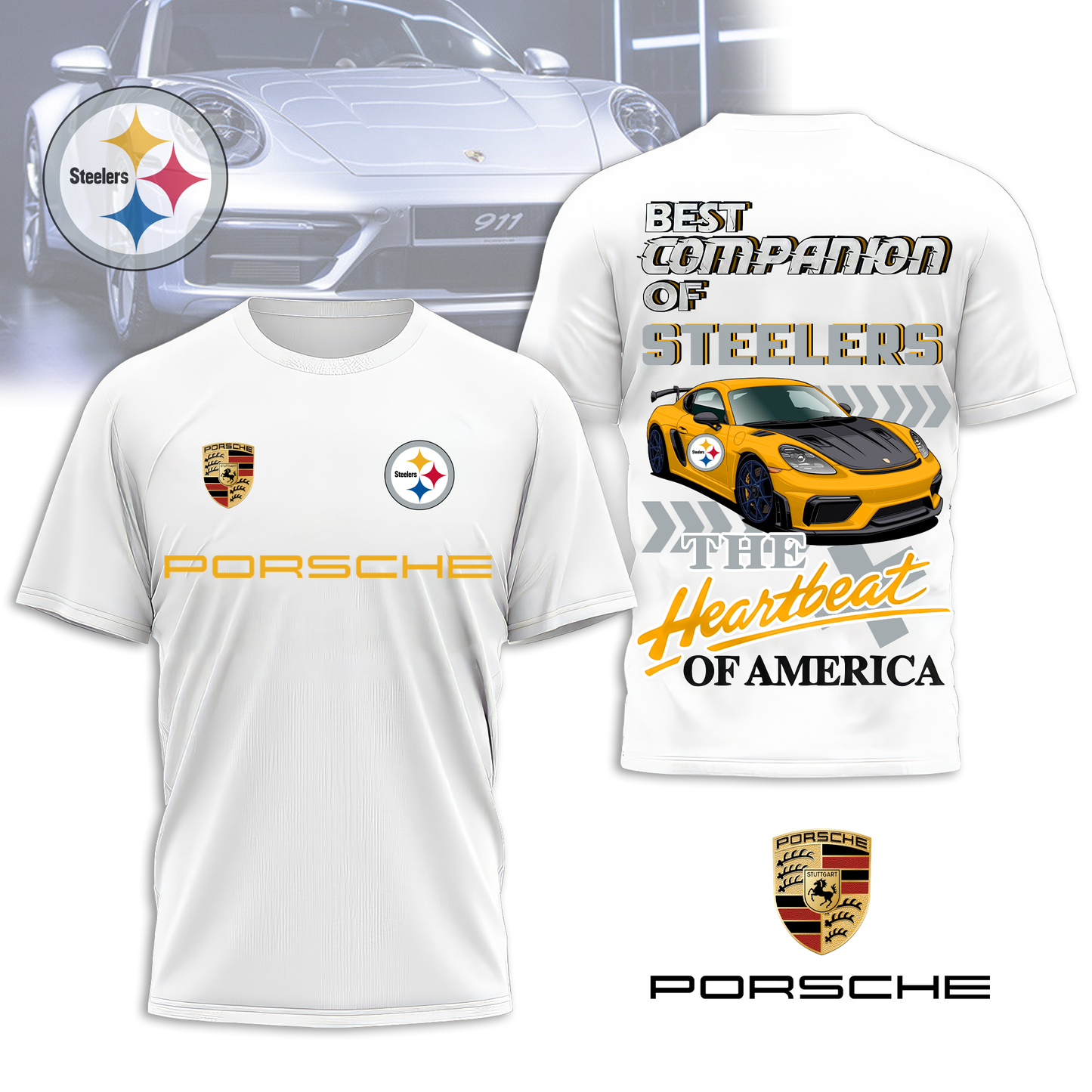 PS Premium NFL Pors 3D Shirt DDT CTND