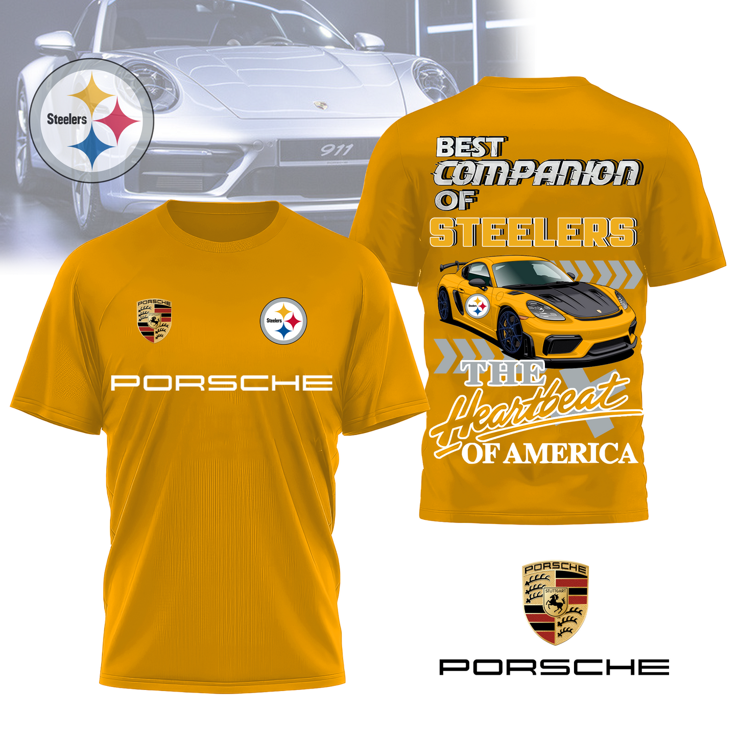 PS Premium NFL Pors 3D Shirt DDT CTND