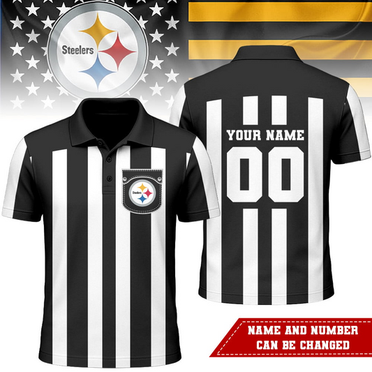 PS Premium NFL Referees 3D Polo Shirt DDT NTL