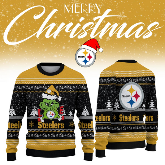 PS x NFL Love Football Ugly Christmas Sweater DDT NTL