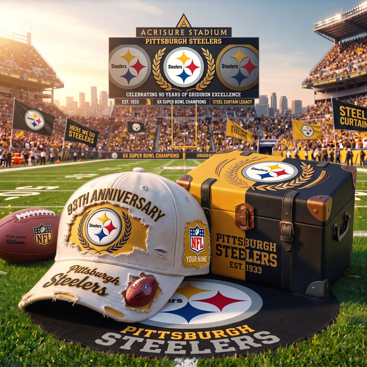 PS x Premium NFL Fan Cap & Collector Box Set – Custom Name Edition 1209 V2