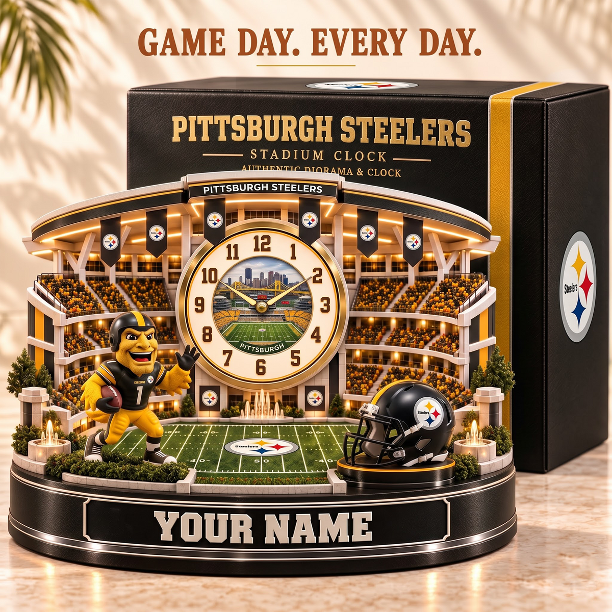 PS x Premium NFL Home Decorative Table Clock