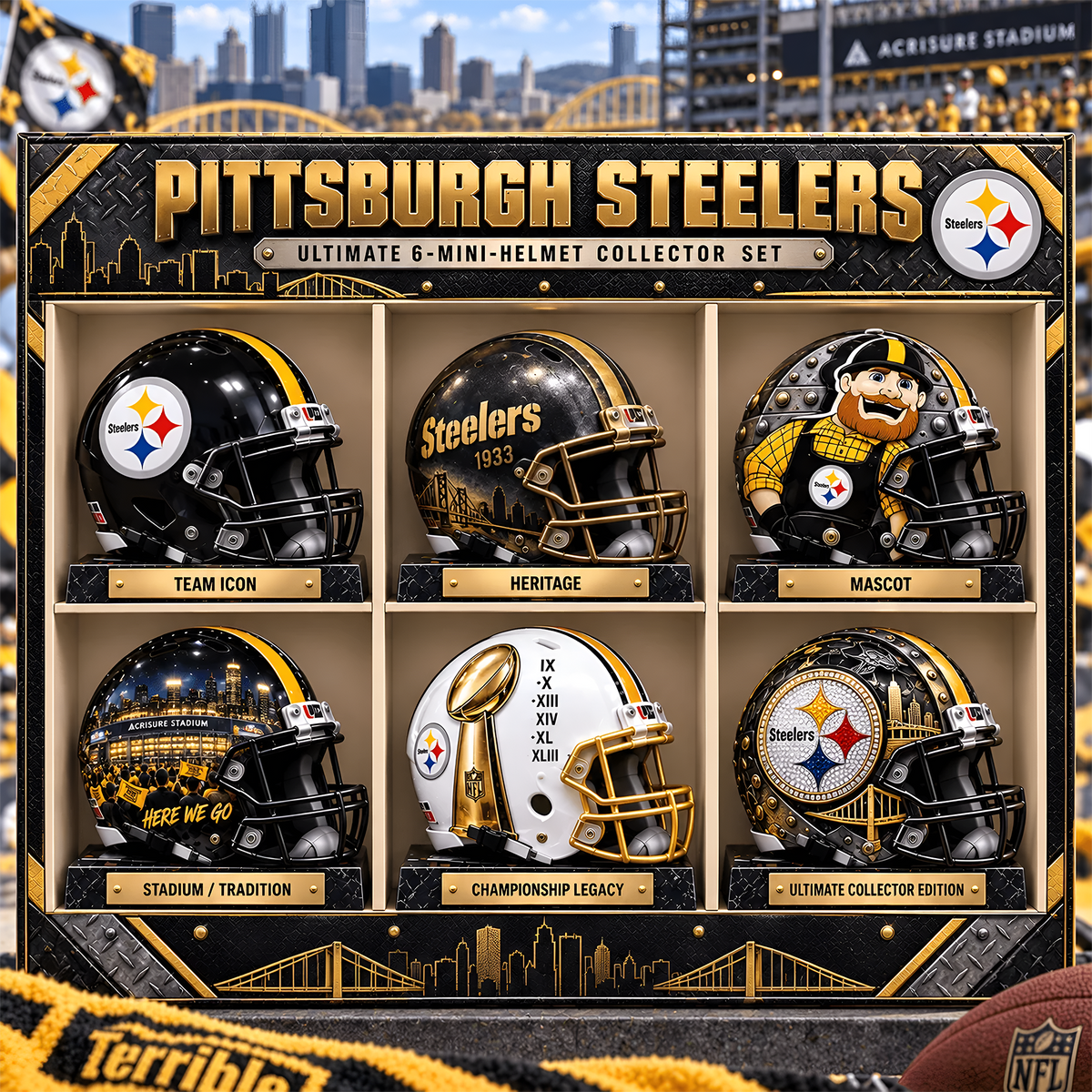 PS x Premium NFL Mini Helmet Collection