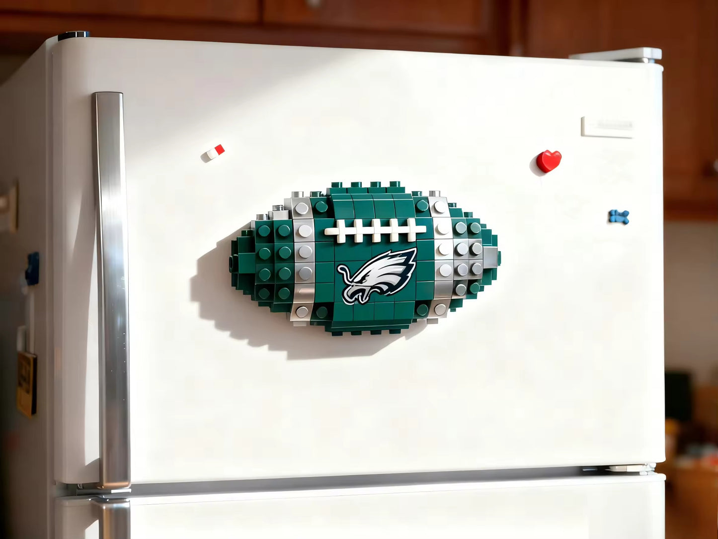 NFL Teams Fridge Magnet Building Block Set DDT CTND