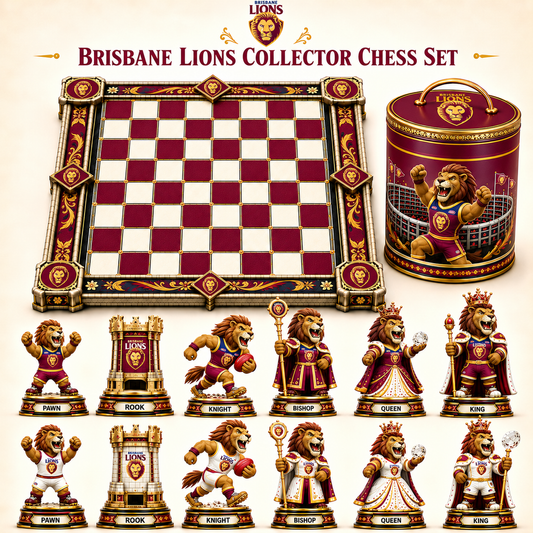 Premium AFL BL Collector Chess Set