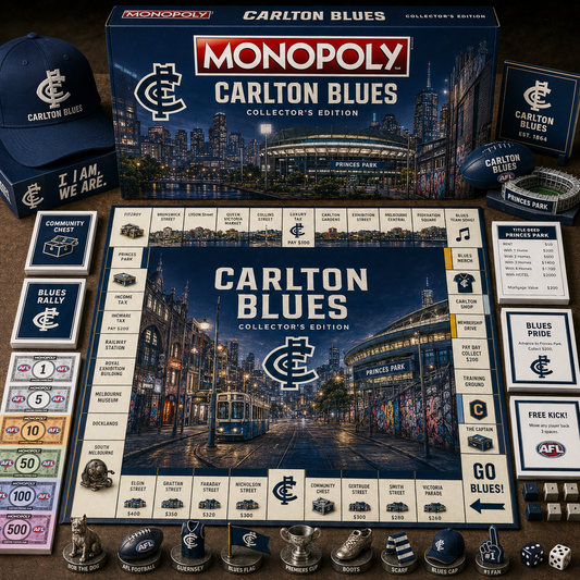 Premium AFL CB Legacy Monopoly Collector’s Edition Board Game V2