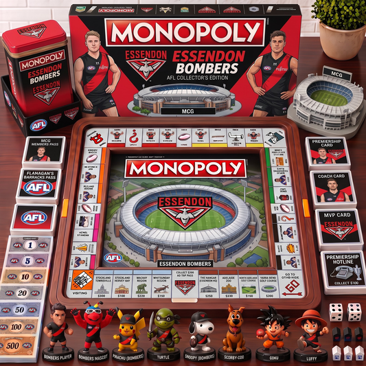 Premium AFL EB Nest Monopoly Collector’s Edition Board Game V4