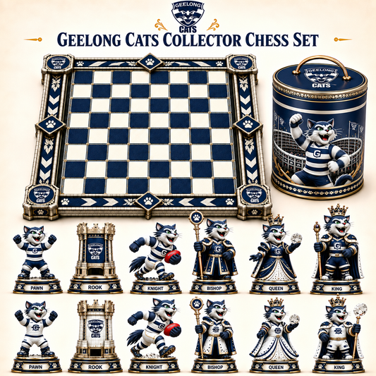 Premium AFL GC Collector Chess Set