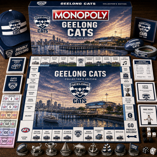 Premium AFL GC Legacy Monopoly Collector’s Edition Board Game V2