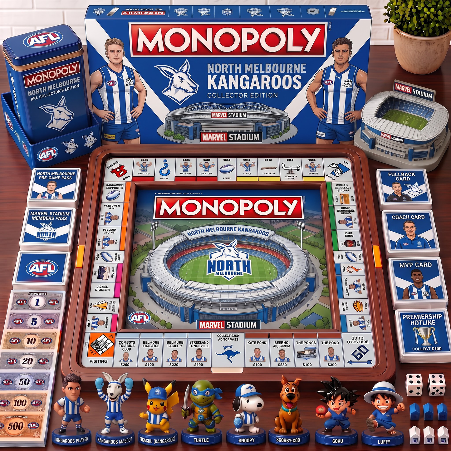 Premium AFL NMK Nest Monopoly Collector’s Edition Board Game V4