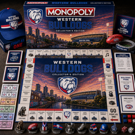 Premium AFL WB Legacy Monopoly Collector’s Edition Board Game V2
