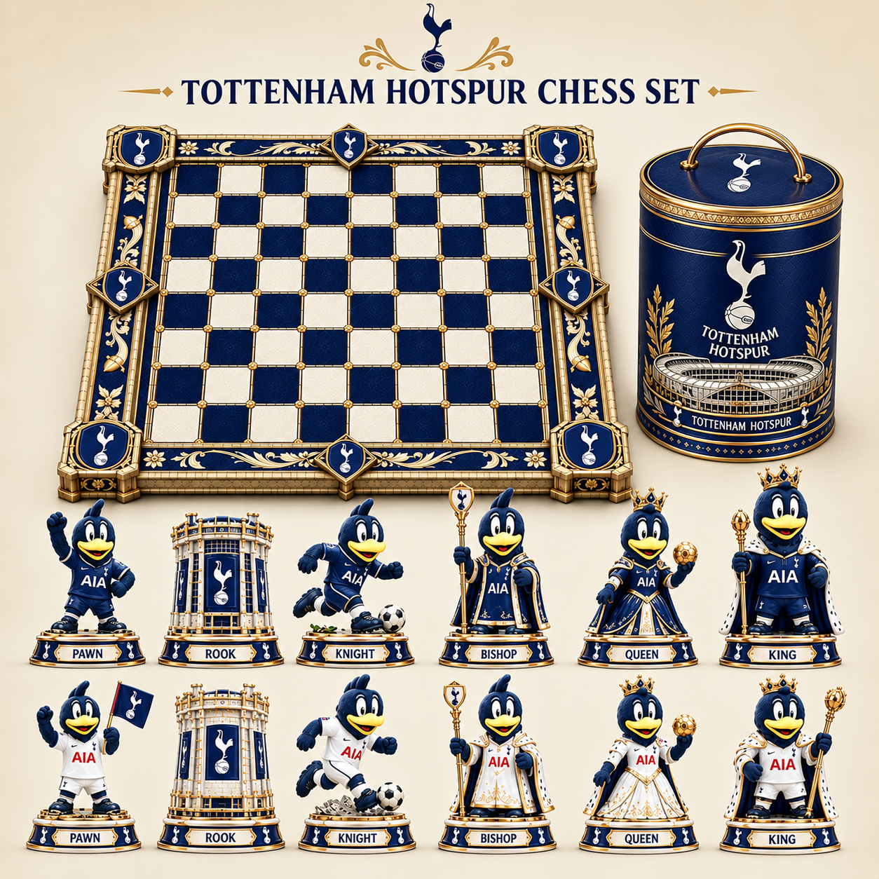 Premium EPL TOT Collector Chess Set