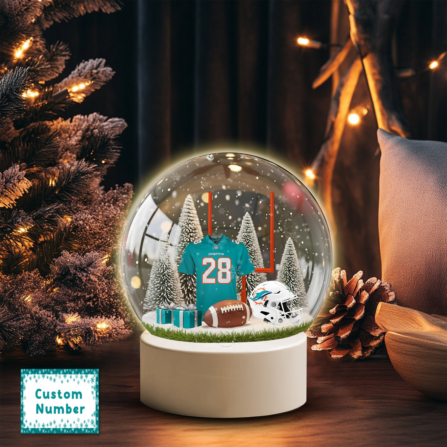 Premium MIA x NFL Christmas Ornaments DATND TANTD