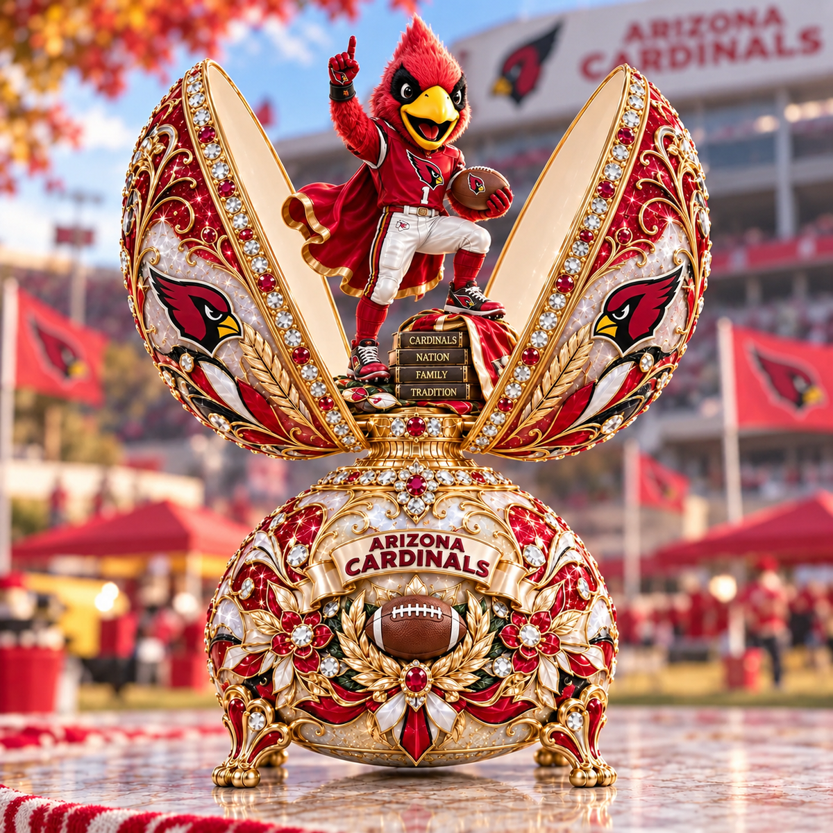 Premium NFL AC The Bradford Exchange Fabergé