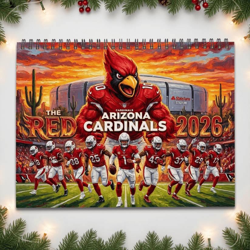 Premium NFL ARI 2026 Calendar V2 NMD 051225 TTV