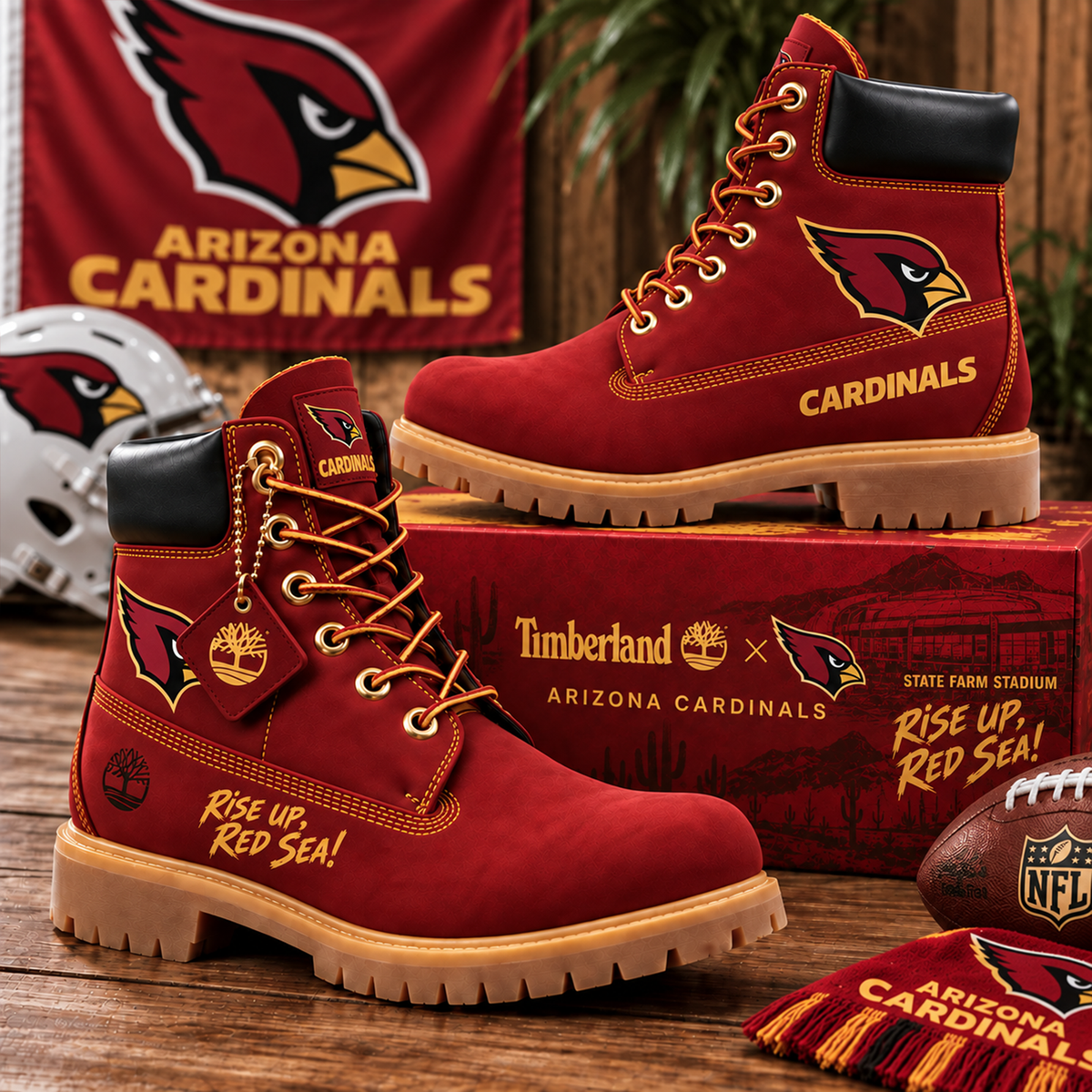 Premium NFL ARI Heritage Boots